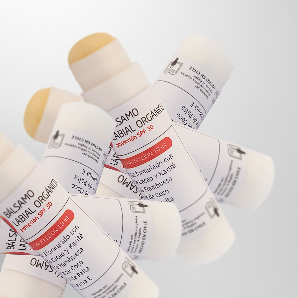 Bálsamo Labial 100% orgánico 10grs