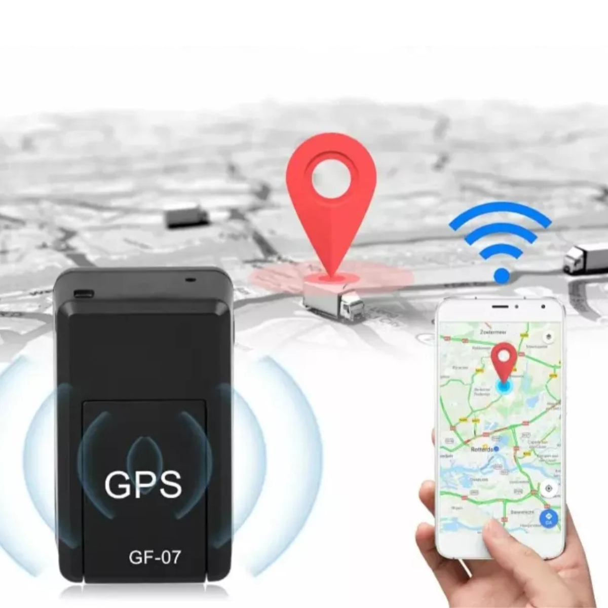 GPS Mini Localizador para Vehículos